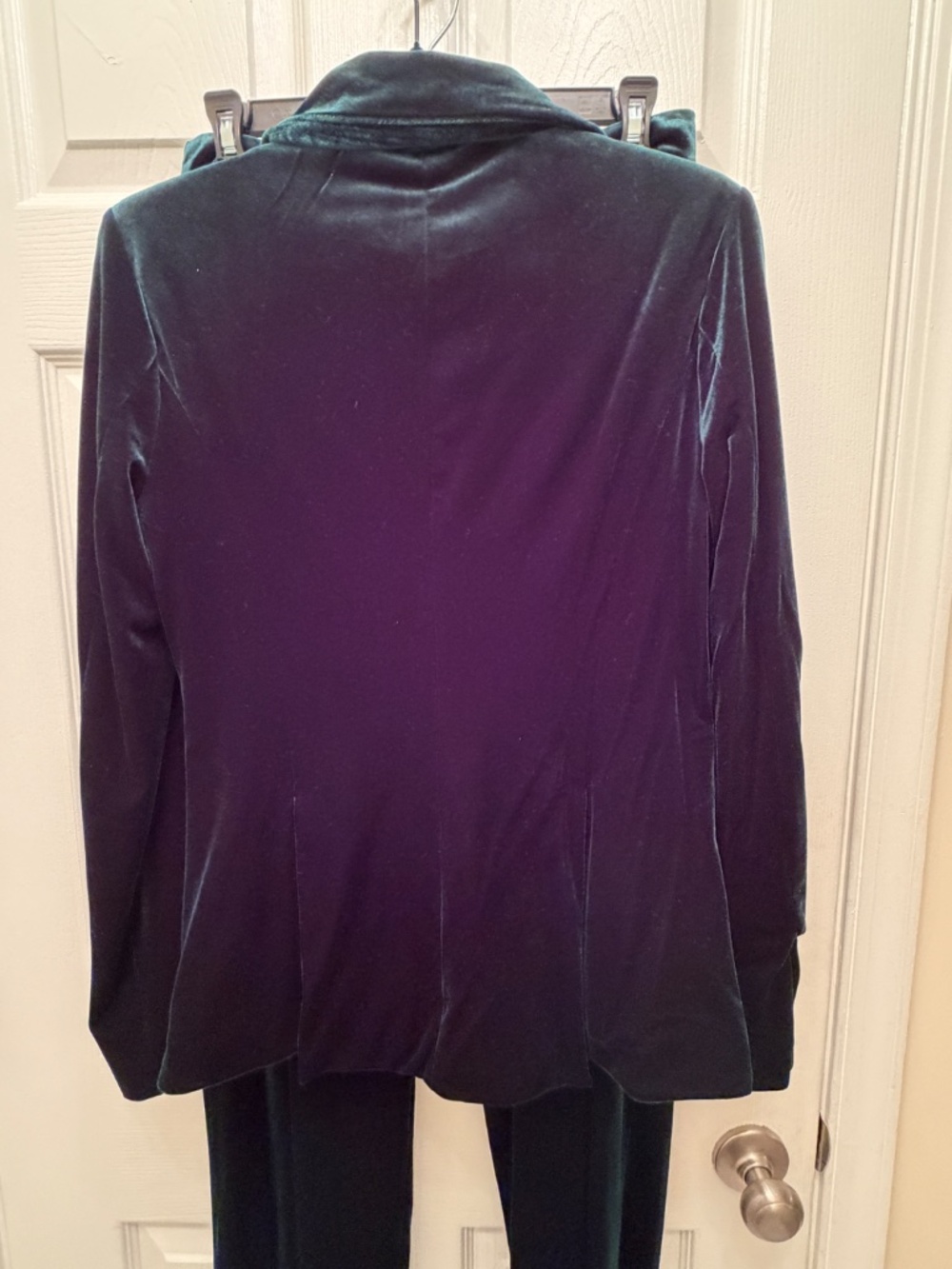 Green Velvet Suit - Picture 3 of 6